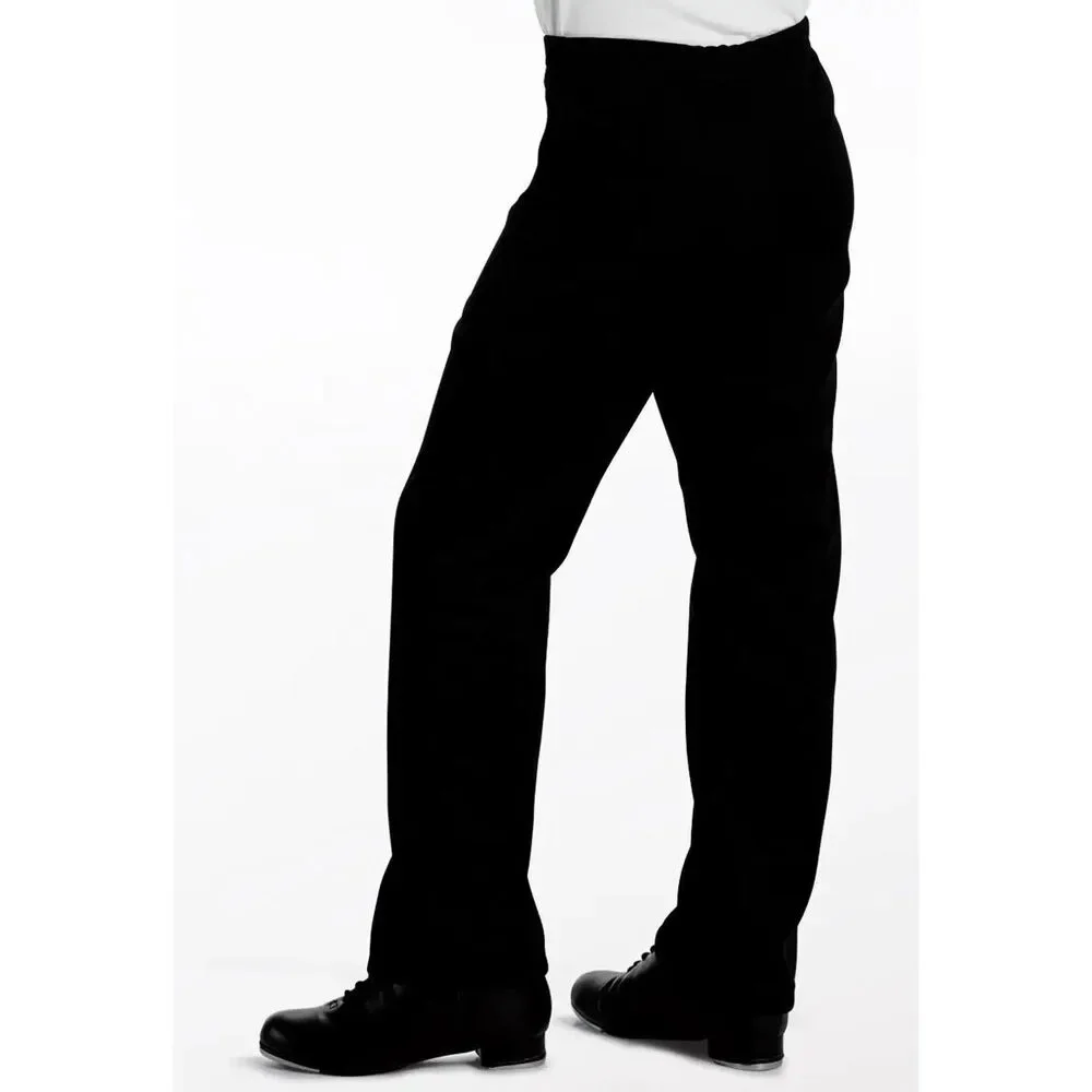 Pre-Owned Dance Jazz Pants Weissman 11456 Large Child Black Costume Tap